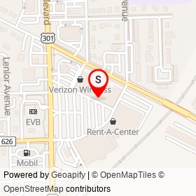 Cato on East Ellerslie Avenue, Colonial Heights Virginia - location map