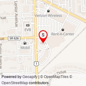 Wells Fargo on Boulevard, Colonial Heights Virginia - location map