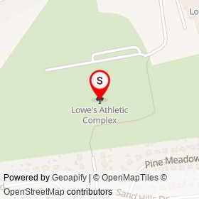 Lowe's Athletic Complex on , Chester Virginia - location map