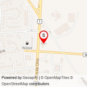 Crown Motors on Route One, Chester Virginia - location map