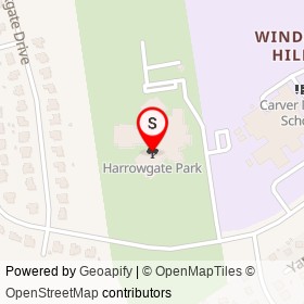 Harrowgate Park on ,  Virginia - location map