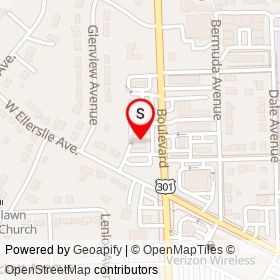 Rite Aid on Boulevard, Colonial Heights Virginia - location map