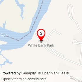White Bank Park on , Colonial Heights Virginia - location map