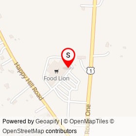Family Dollar on Route One, Chester Virginia - location map