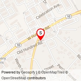 Barber Shop on Harrowgate Road, Chester Virginia - location map