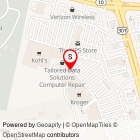 Vac City on Blithe Drive, Chester Virginia - location map
