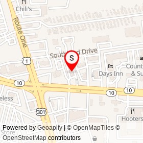 Wendy's on West Hundred Road, Chester Virginia - location map