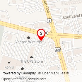 Applebee's on West Hundred Road, Chester Virginia - location map
