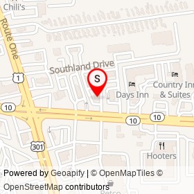 Gulf on West Hundred Road, Chester Virginia - location map