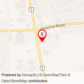 Tesla Supercharger on Jefferson Davis Highway, Chester Virginia - location map