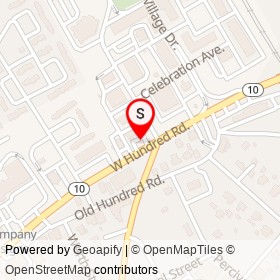Citgo on West Hundred Road, Chester Virginia - location map