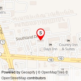 Super 8 on Southland Drive, Chester Virginia - location map