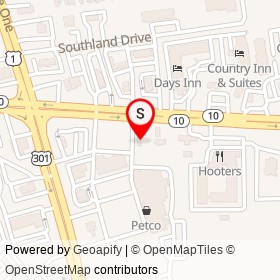 Chipotle on West Hundred Road, Chester Virginia - location map