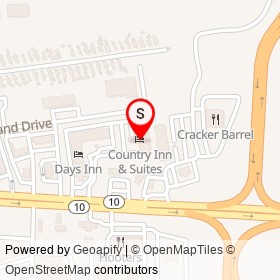 Country Inn & Suites on West Hundred Road, Chester Virginia - location map