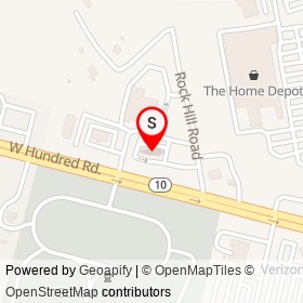 No Name Provided on West Hundred Road, Chester Virginia - location map