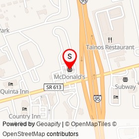 McDonald's on Willis Road,  Virginia - location map