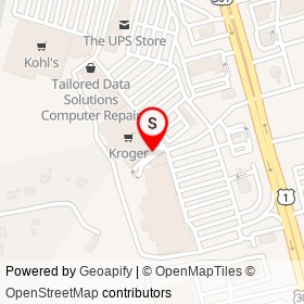 Kroger Pharmacy on Blithe Drive, Chester Virginia - location map