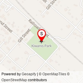 Kiwanis Park on , Chester Virginia - location map