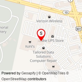Red Wing on West Hundred Road, Chester Virginia - location map