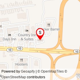 Denny's on Redwater Creek Road, Chester Virginia - location map
