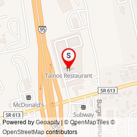 Tainos Restaurant on Willis Road,  Virginia - location map