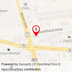 Pizza Hut on Jefferson Davis Highway, Chester Virginia - location map