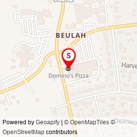 Domino's Pizza on Beulah Road,  Virginia - location map