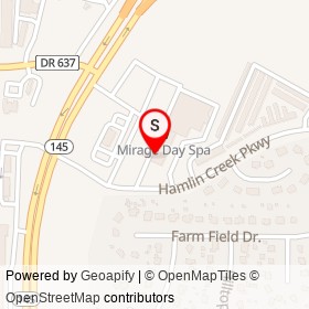 Papa John's on Hamlin Creek Parkway, Chester Virginia - location map