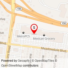Ben's Beauty Supply on Meadowdale Boulevard,  Virginia - location map