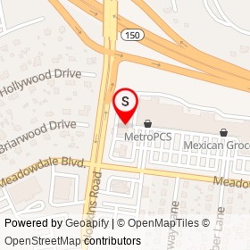 Mass Flow Salon on Meadowdale Boulevard,  Virginia - location map