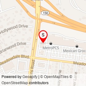 Snow White Cleaners on Meadowdale Boulevard,  Virginia - location map