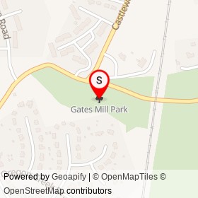 Gates Mill Park on ,  Virginia - location map