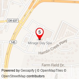 Mirage Hair Salon on Hamlin Creek Parkway, Chester Virginia - location map