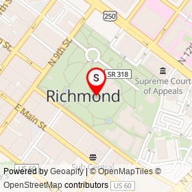 No Name Provided on Bank Street, Richmond Virginia - location map