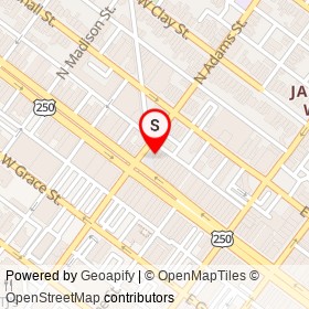 Max's On Broad on Brook Road, Richmond Virginia - location map