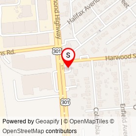 No Name Provided on Harwood Street, Richmond Virginia - location map