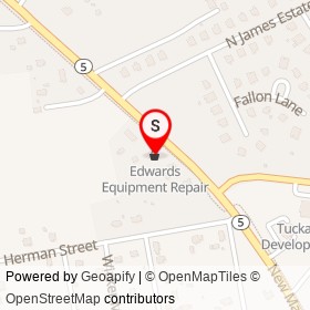 Edwards Equipment Repair on New Market Road,  Virginia - location map