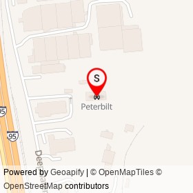 Peterbilt on Deepwater Terminal Road, Richmond Virginia - location map