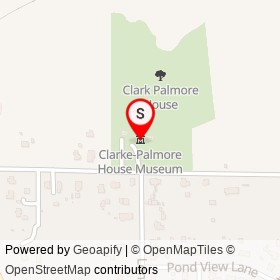 Clarke-Palmore House Museum on McCoul Street,  Virginia - location map