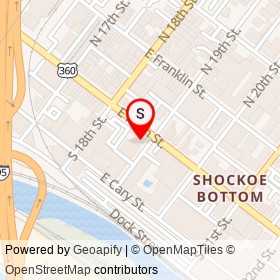 Grace Noodle on East Main Street, Richmond Virginia - location map