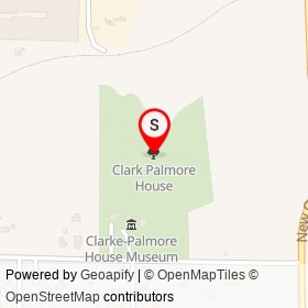 Clark Palmore House on ,  Virginia - location map