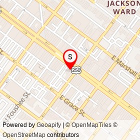 Waller & Company Jewelers on East Broad Street, Richmond Virginia - location map