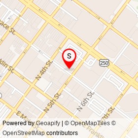 Julep's on East Grace Street, Richmond Virginia - location map