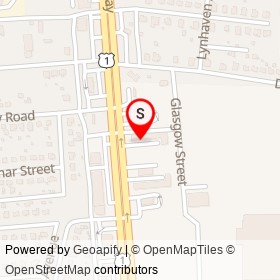 Deluxe Motel on Berclair Avenue, Richmond Virginia - location map