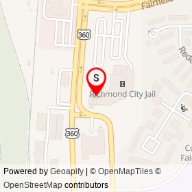 Richmond City Sheriff's Office on North 18th Street, Richmond Virginia - location map