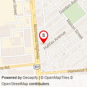 No Name Provided on Halifax Avenue, Richmond Virginia - location map
