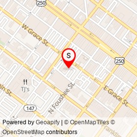 No Name Provided on West Grace Street, Richmond Virginia - location map