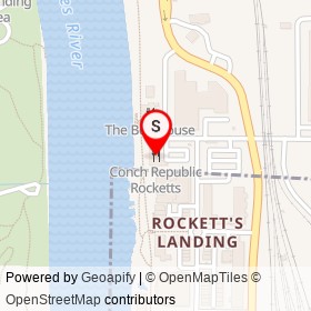 Conch Republic Rocketts on Orleans Street, Richmond Virginia - location map