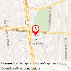 BP on Chamberlayne Avenue, Richmond Virginia - location map