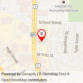 NAPA Auto Parts on Chamberlayne Avenue, Richmond Virginia - location map